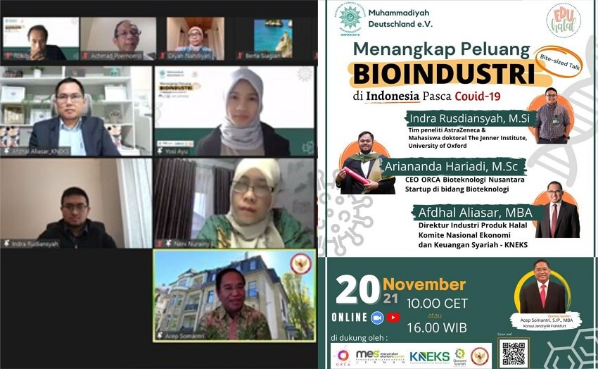PCIM Jerman Menggelar Talkshow Kemandirian Bioindustri Pasca-Covid - AnakPanah.id