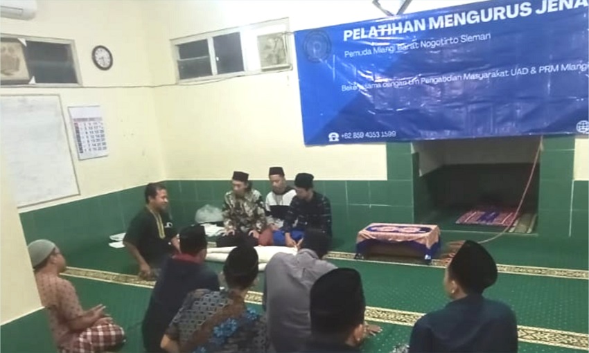 UAD dan PRM Mlangi Gelar Latihan Perawatan Jenazah - AnakPanah.id