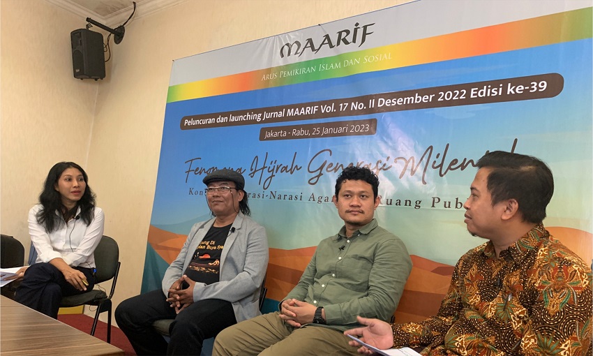 Peluncuran Jurnal Maarif: Fenomena Hijrah Generasi Milenial - AnakPanah.id