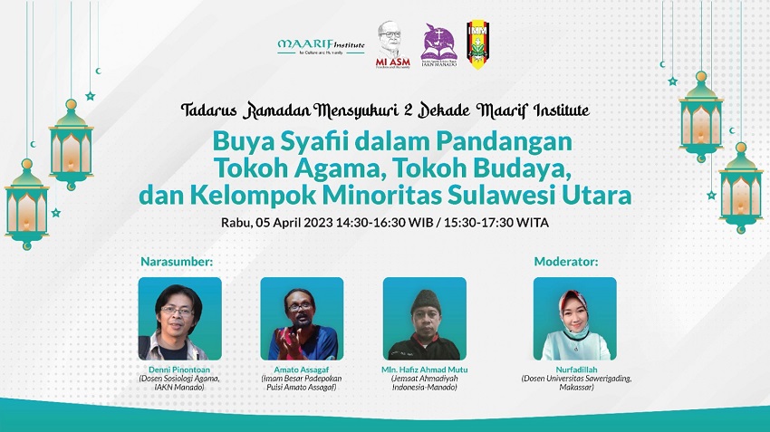 Tadarus Ramadhan Dua Dekade MAARIF Institute - AnakPanah.id